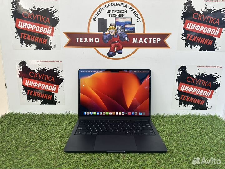 Makbook air 2022 m2 256 на гарантии почти год