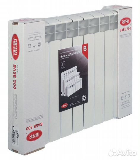 Радиатор биметаллический Rifar base 10 секций