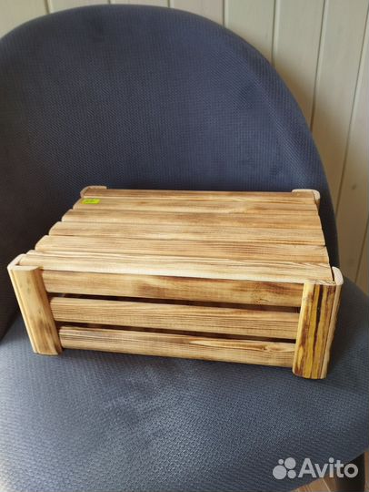 Ящик деревянный подарочный