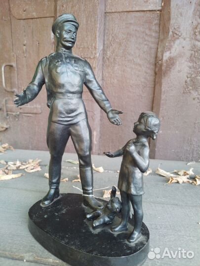 Статуэтка чугунная (касли)