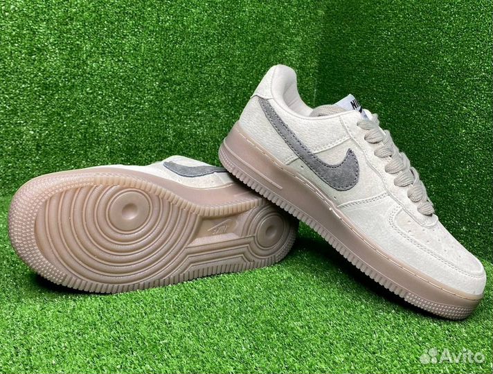 Кеды Nike Air Jordan Low Wolf Grey (Серые)