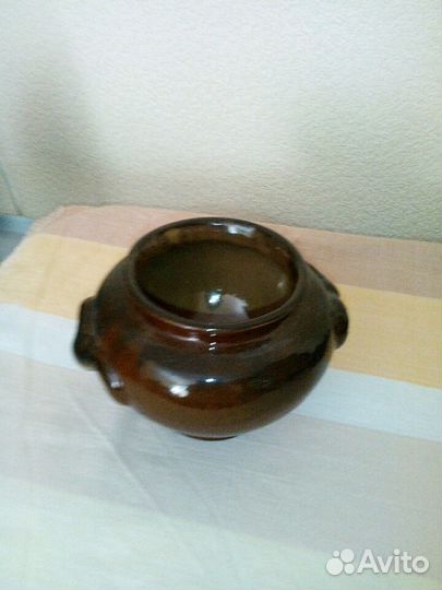 Керамические горшочки новые