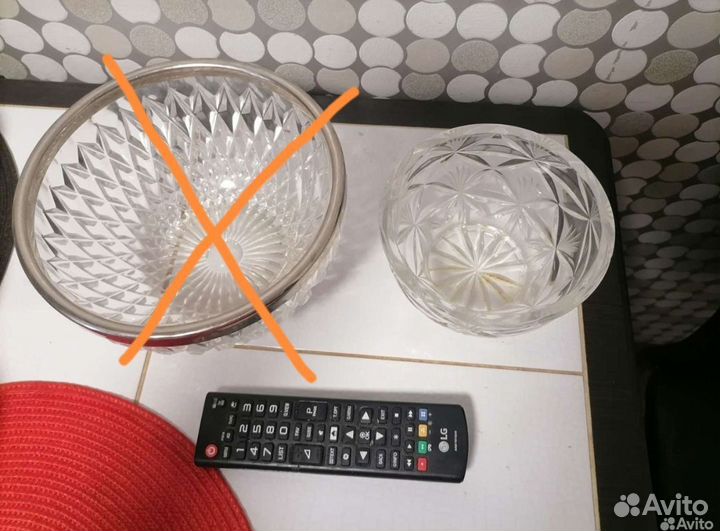 Хрустальные салатники СССР