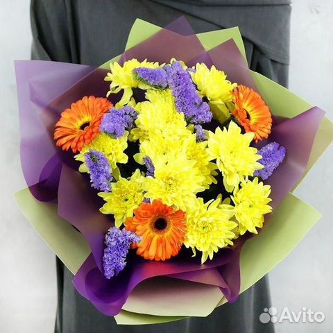 Букет цветов 015