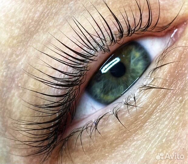 Ламинирование ресниц. Комплексом