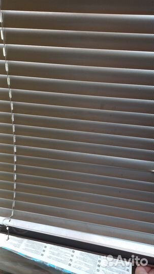 Жалюзи горизонтальные алюминиевые бу