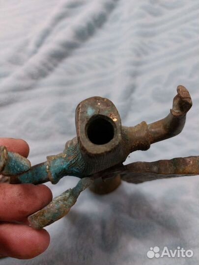 Бронзовая статуэтка Ангел благое молчание