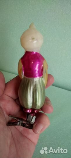 Ёлочные игрушки СССР на прищепке