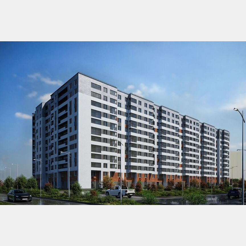2-к. квартира, 57,5 м², 2/13 эт.