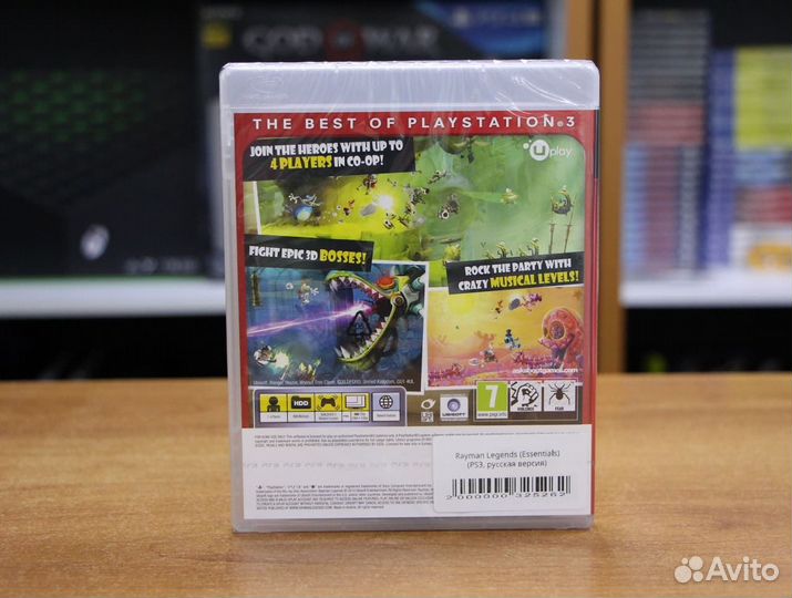 Rayman Legends (Essentials) (PS3, английская верси