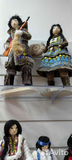 Кукла ручной работы, дерево