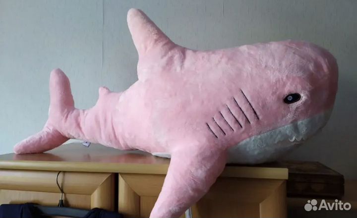 Мягкая игрушка акула 100 см