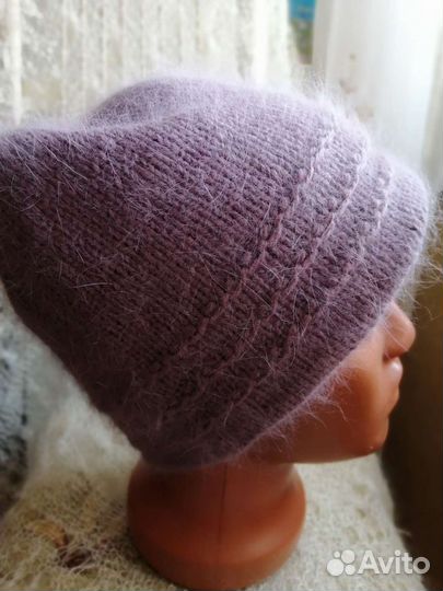 Шапка женская вязаная 