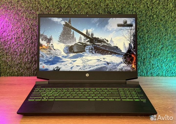 Hp игровой GTX1050/i5/16gb/ssd 256+128gb