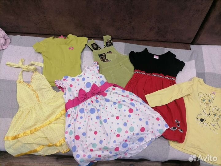 Вещи пакетом на девочку (3-4 года)