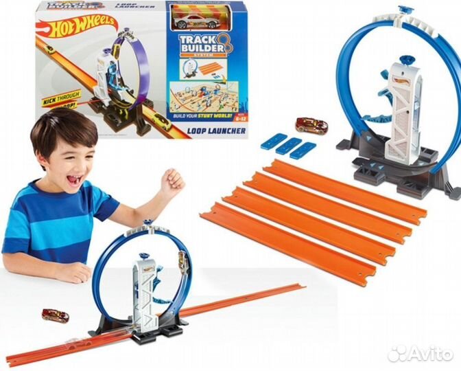 Hot Wheels Track Builder Loop Launcher