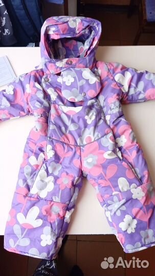 Зимний комбинезон для девочки