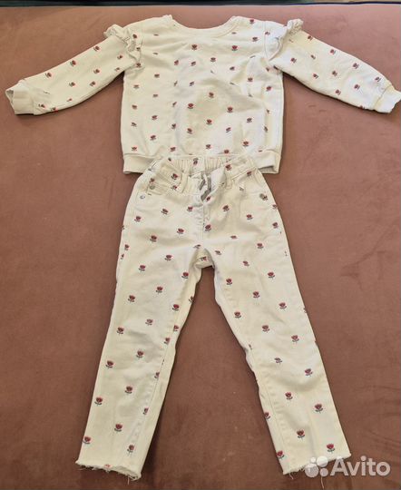 Вещи пакетом на девочку 92 98