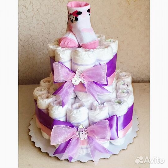 Торт из памперсов