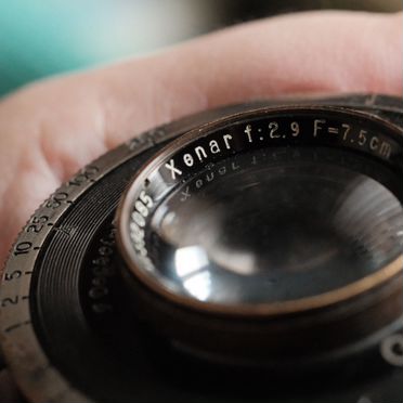 Xenar 1/2,9 75 mm и Componar 1/3,5 50 mm