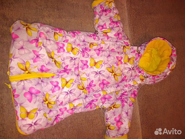 Зимний Конверт Комбинезон трансформер