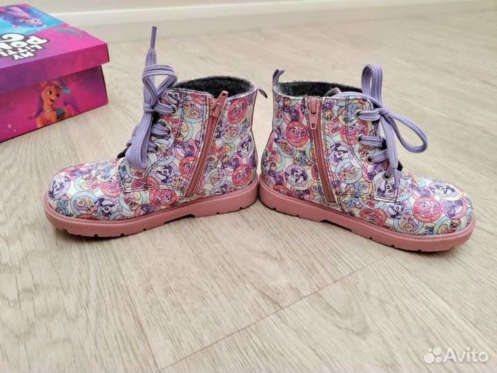 Ботинки демисезонные для девочки 28 размер