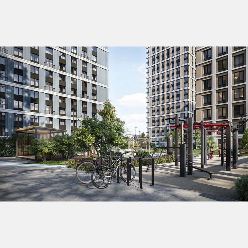 1-к. квартира, 42,9 м², 20/23 эт.