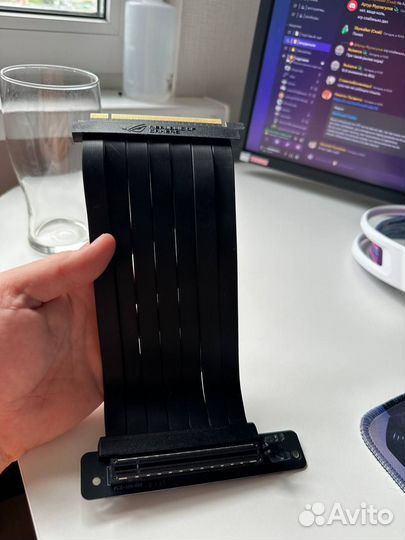 Райзер для видеокарт 3.0 Asus RS200 ROG strix rise