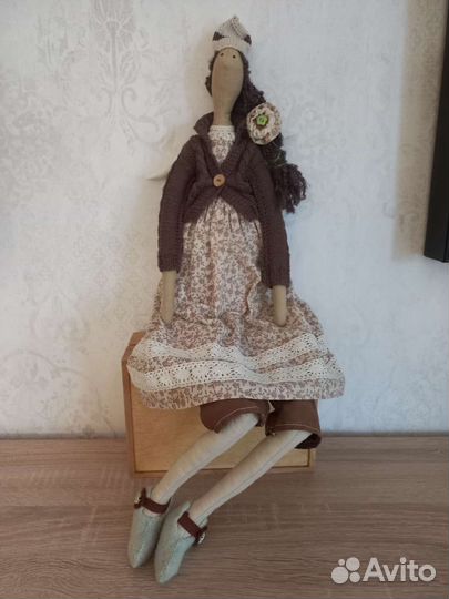 Интерьерная кукла Тильда(ангел), ручная работа