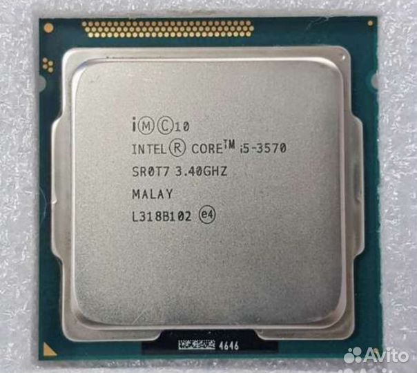 Процессор intel core i5 3570