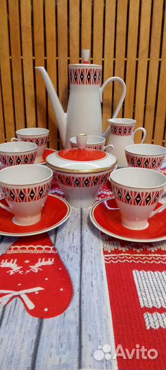 Сервиз кофейный гдр