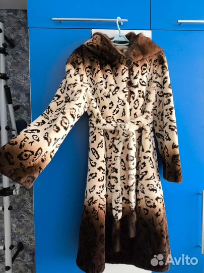 Шуба женская натуральная 48 50 мутон