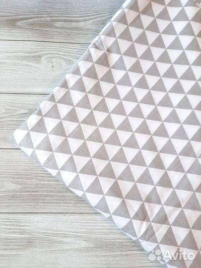 Простынь на резинке 120 60 поплин