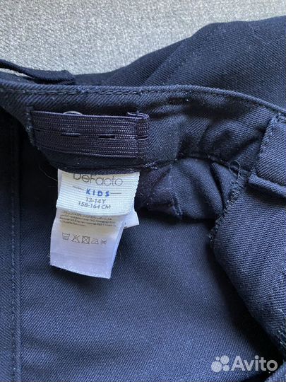 Школьный костюм синий 164 р пиджак/брюки