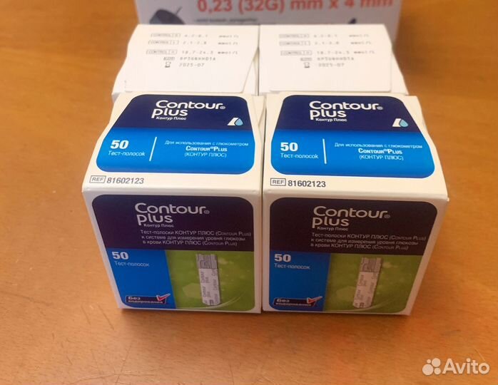 Тест полоски contour plus