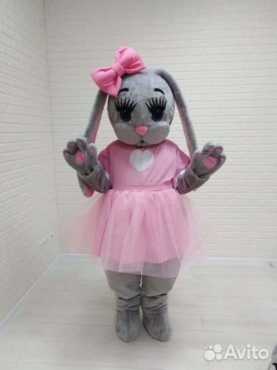 Поздравление от зайки