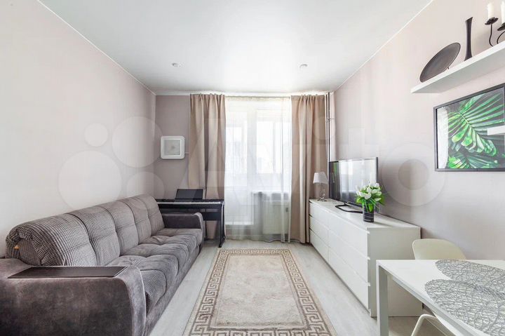 Квартира-студия, 21,1 м², 15/16 эт.