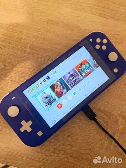 Nintendo switch lite с играми