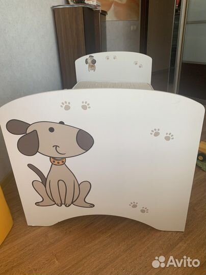 Детская кровать Hoff 160/80 с матрасом ортопед