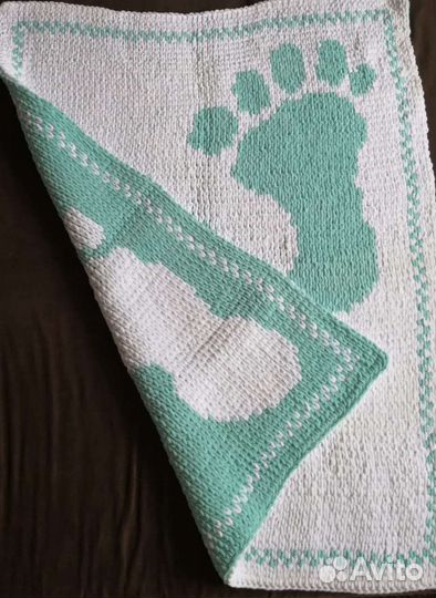 Плед ручной работы