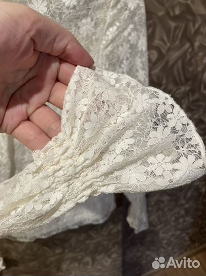 Блузка гипюровая детская