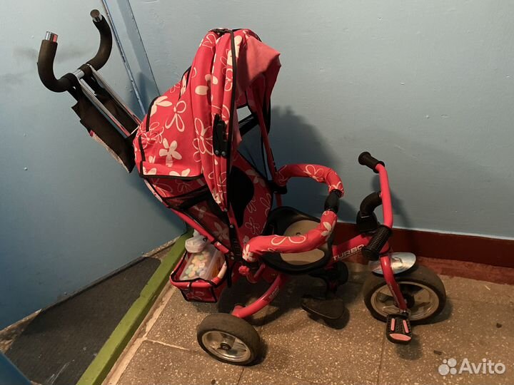 Детский велосипед с ручкой