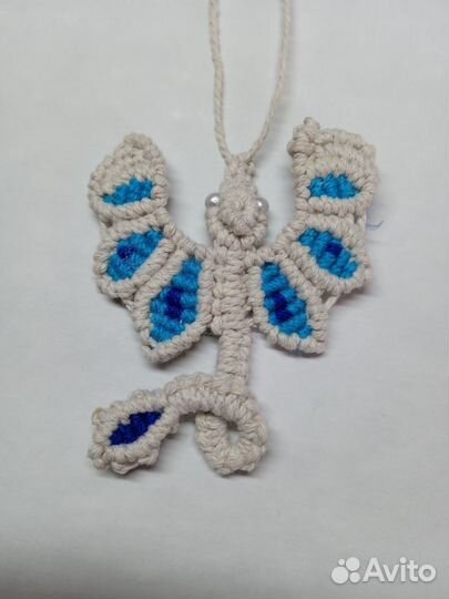 Дракон морской макраме