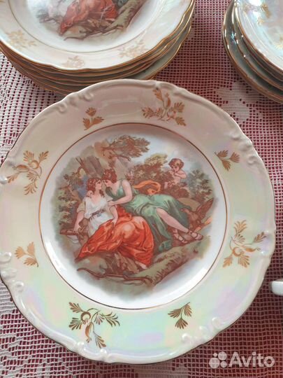 Сервиз чайный фарфор