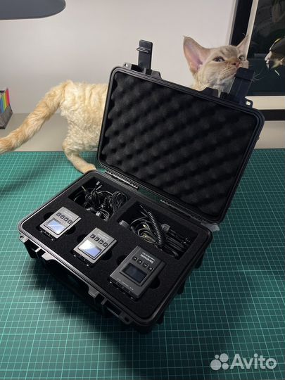 Радиосистема Saramonic - приемник + 2 передатчика