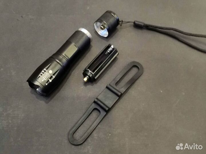 Фонарь с фокусом на ярком LED T6 18650 либо 3хAAA