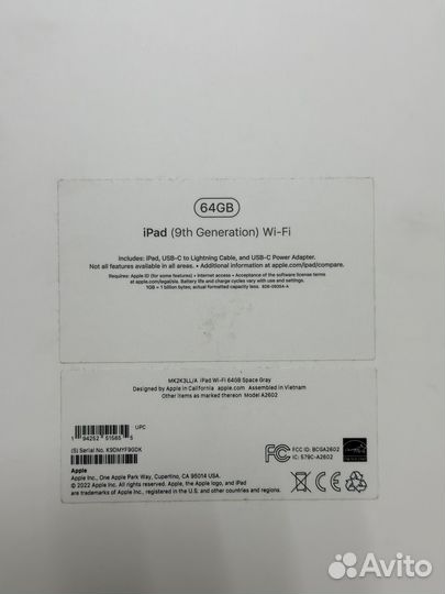 iPad 9 2021 64gb