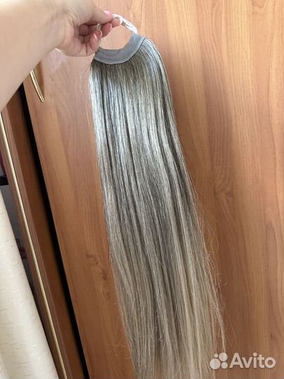 Шиньон на резинке (накладной хвост)