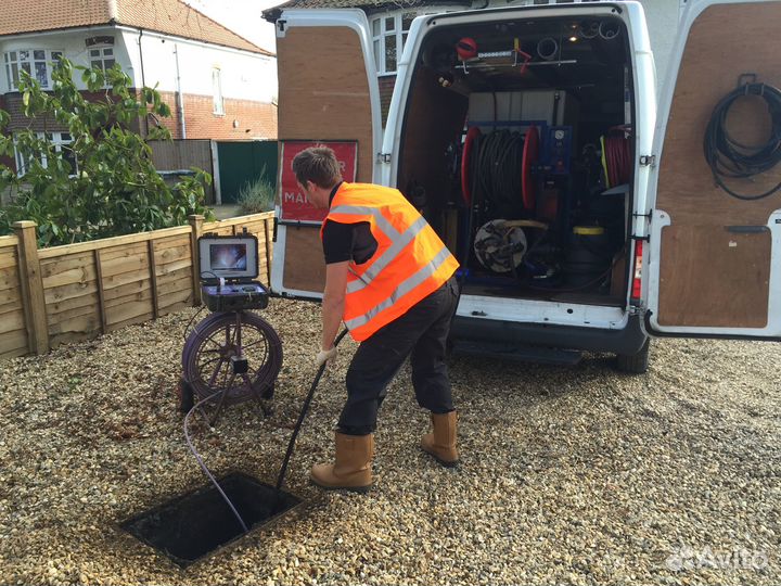 Прочистка канализационных труб