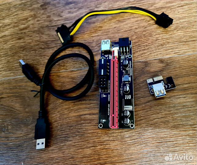 Райзера 009s 6pin / molex / m.2 / Синхронизаторы